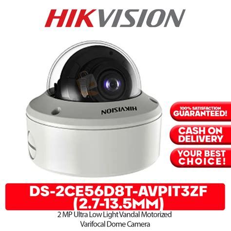 HIKVISION DS 2CE56D8T AVPIT3ZF 2 MP Ultra Low Light Vandal Motorized