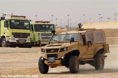 IAG Light Patrol Vehicle At World Defense Show 2024 In Saudi Arabia