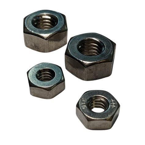 316 Stainless Steel Heavy Hex Nuts – Fair Wind Fasteners