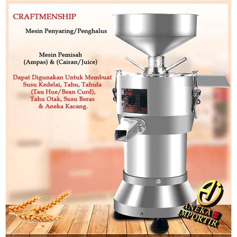 Jual Mesin Giling Kacang Kedelai Susu Soya Soybean Milk Grinder LY 100