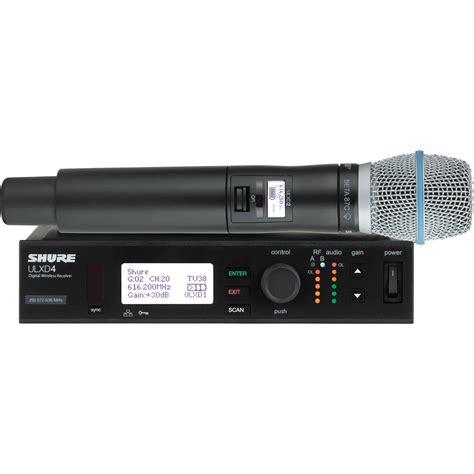 Shure ULX D Digital Wireless Handheld Microphone ULXD24 B87C G50