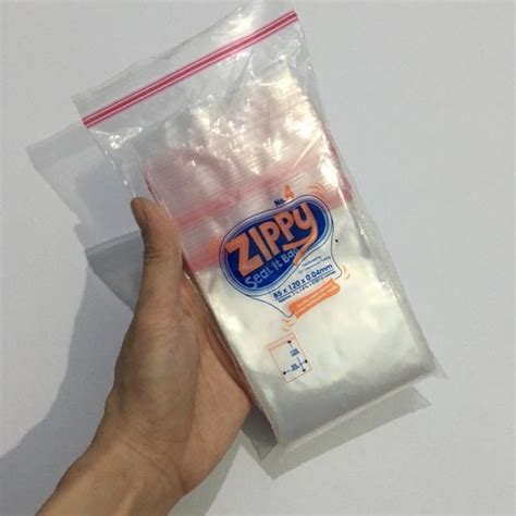 Zippy Lock Plastic Resealable Plastic Zippy Pcs Per