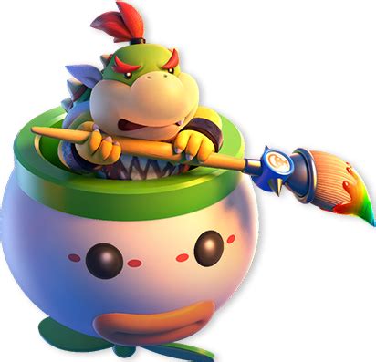 File Sm Dwbf Bowser Jr Solo Art Png Super Mario Wiki The Mario