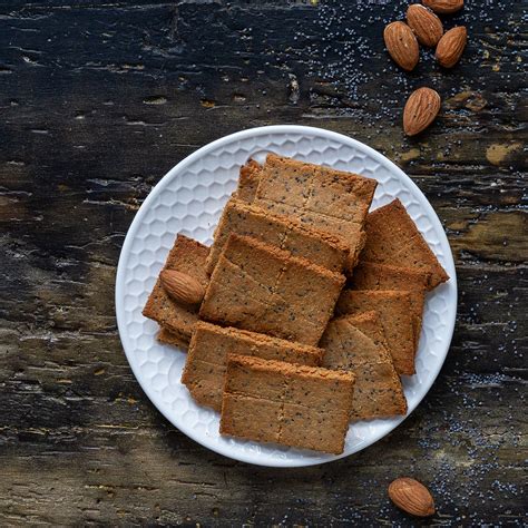 Crackers Senza Lievito E Senza Glutine Con Farina Di Mandorle