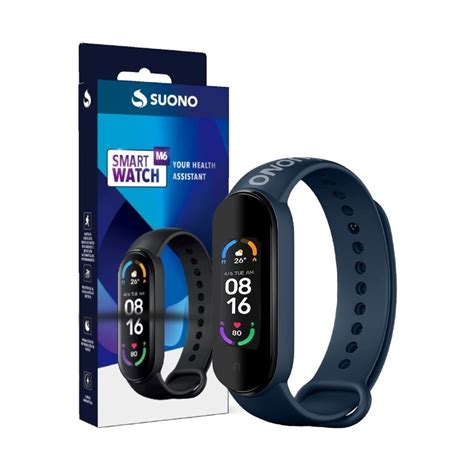 Reloj Deportivo Smartband M6 Suono Podometro Frecuencia Cardiaca