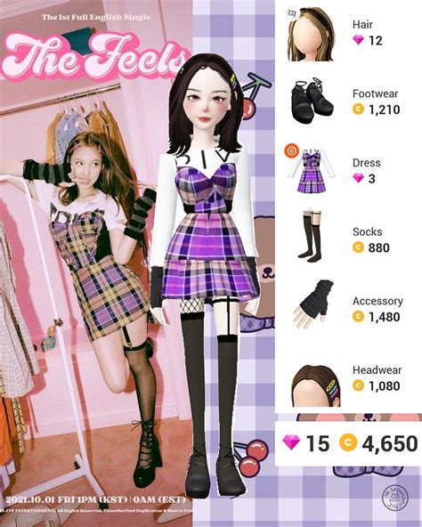 Nayeon Style In Zepeto Code Dress Chittazpt Gaya Gadis Lucu