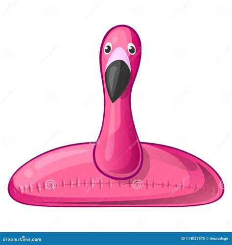 Flamingo Swim Ring Pool Float Inflatable Pink Flamingo Swimming