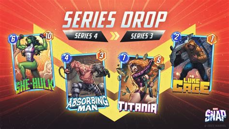 Marvel Snap Series drop: All card series changes - Dot Esports