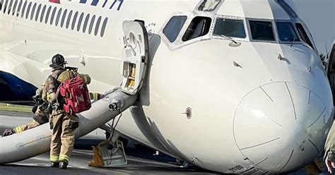 Delta flight makes emergency landing in N.C. without nose gear after ...