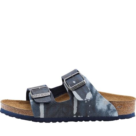 Buy Birkenstock Boys Arizona Birko Flor City Camo Sandals Blue