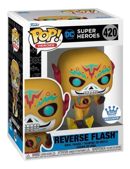 Funko - DC - Dia De Los - Reverse Flash (#420) - Kitsune Relics