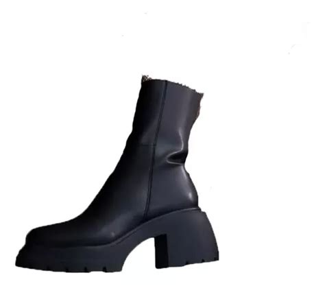 Botin Bota Plataforma Para Dama Moda Leya Varios Colore Meses