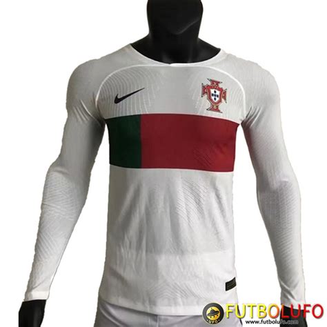 Venta Nueva Camiseta Equipo Nacional Portugal Segunda Manga Larga