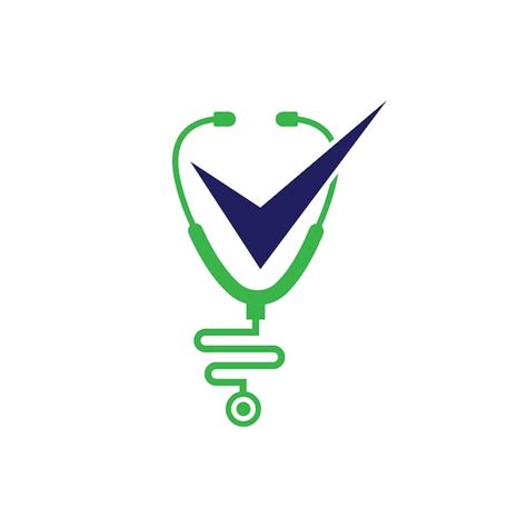 Premium Vector Health Check Logo Design Template Stethoscope Icon