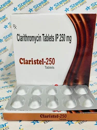 Clarithromycin Mg Tablets Packaging Size At Rs Box