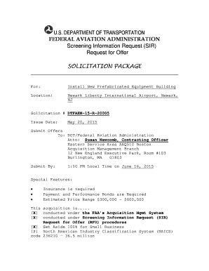 Fillable Online Faaco Faa Department Of Transportation Federal Aviation