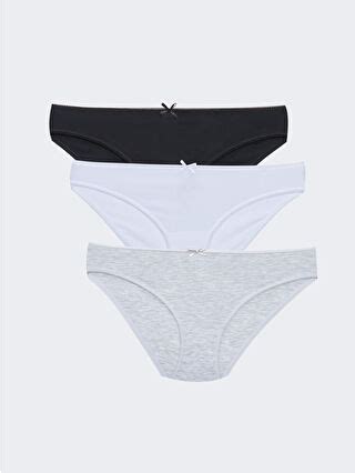 LCW Young Jednostavne bikini gaćice pakovanje od 3 komada W29714Z8 CT3 LC Waikiki