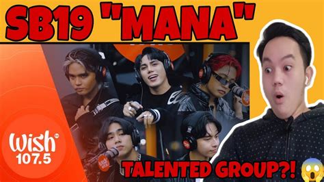 Sb19 Mana Live On Wish Bus Honest Reaction Solid Ppop Group