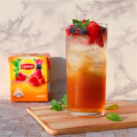 Teh Lipton Teh Berry Campuran Teh Celup Kantong X Kotak Jastip