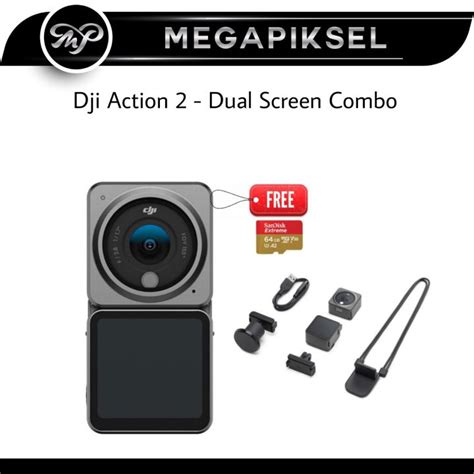 DJI Osmo Action 2 Dual Screen Combo Lazada Indonesia