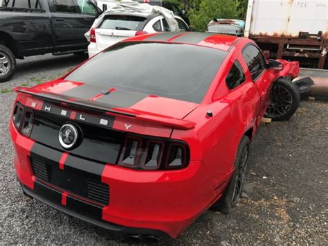 2014 Ford Mustang Shelby Gt500 Salvage Repairable Rebuildable Wrecked 1zvbp8jz7e5261021