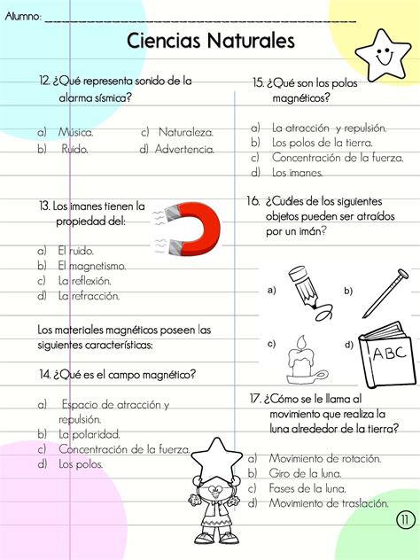 EXAMEN DIAGNÓSTICO 2022 2023 Página 57 Imagenes Educativas