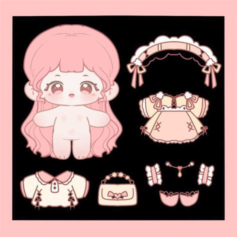 Paper Doll~ Jangan Lupaa Follow Akuu Yaa🙇🏻~ Trong 2023 Chibi Ý Tưởng Nhật Ký Thiệp