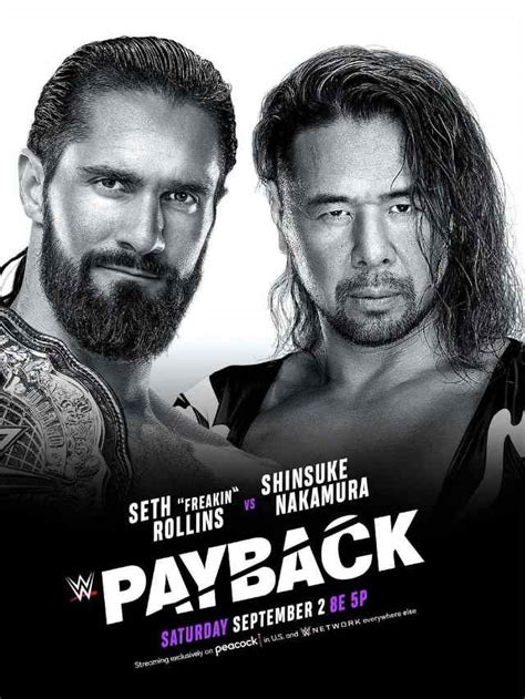 Seth Rollins Vs Shinsuke Nakamura World Title Match Set For Packback