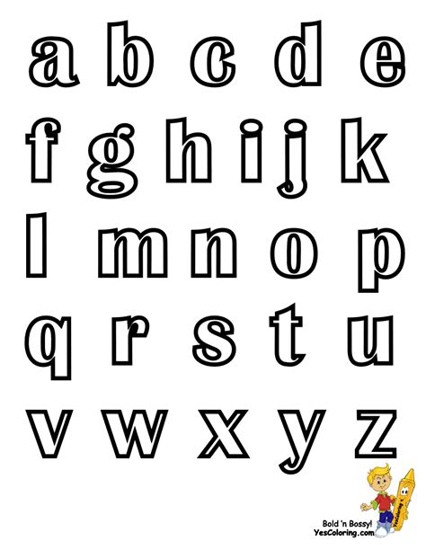 Traditional Free Alphabet Coloring Pages | Learn Alphabets| Numbers