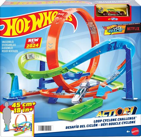 Hot Wheels Zestaw Tor Samochodowy Zakr Cone Tornado Autko Htk Cena Opinie