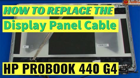 How To Replace The Display Panel Cable For Hp Probook G Laptop