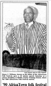 Henry C. Williams, Father of Africatown History – Africatown C.H.E.S.S.