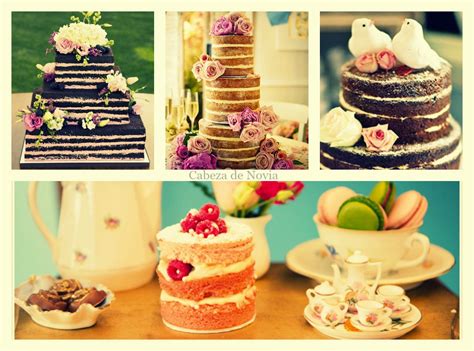 Naked Cakes O Tortas Desnudas Tendencia Irresistible En Bodas Cabeza De Novia