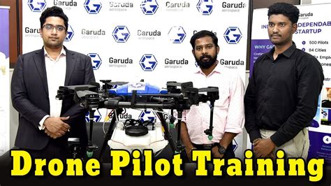 Garuda Aerospace Got Dgca Approvals For Type Certification Drone Pilot