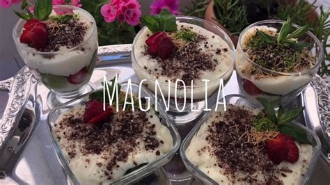 MAGNOLİA Şiiiiii dikkat bu tarife aşık olacaksınız magnolia