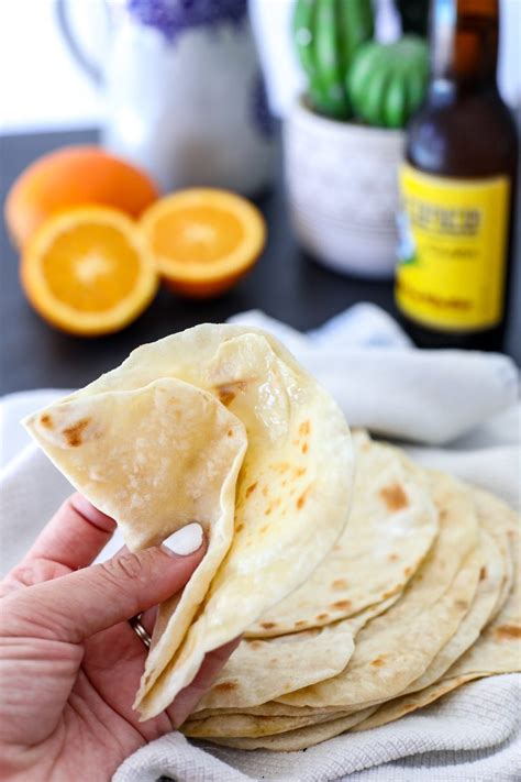 Homemade Flour Tortillas With Butter Little Bits Of Real Food