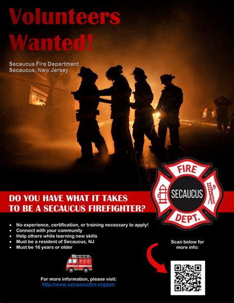 Volunteer Firefighters Wanted