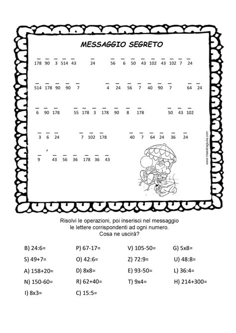 MATEMATICA Maestra Giulia