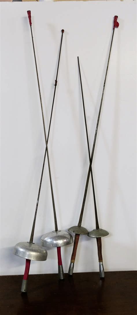 Lot Detail - 4 Fencing Swords