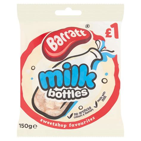 Barratt Milk Bottles 150g Pmp £1 We Get Any Stock