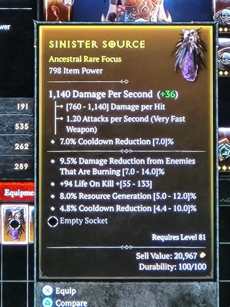 Cdr Lucky Hit Chance Helm And High Ilvl Focus Topic D Jsp