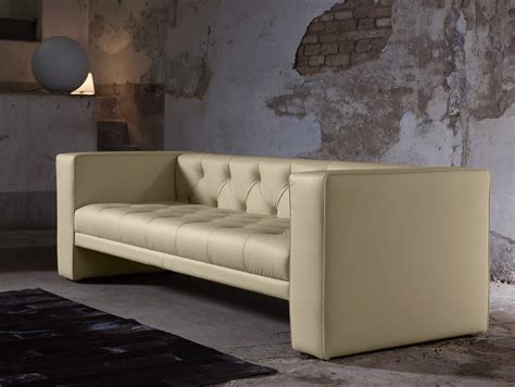 Tubby Leather Sofa Tubby Collection By Domingo Salotti