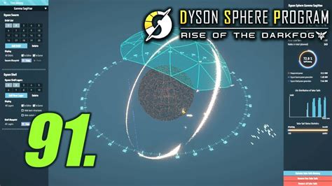 Starting The Second Dyson Shell Let S Play Dyson Sphere Program Rise