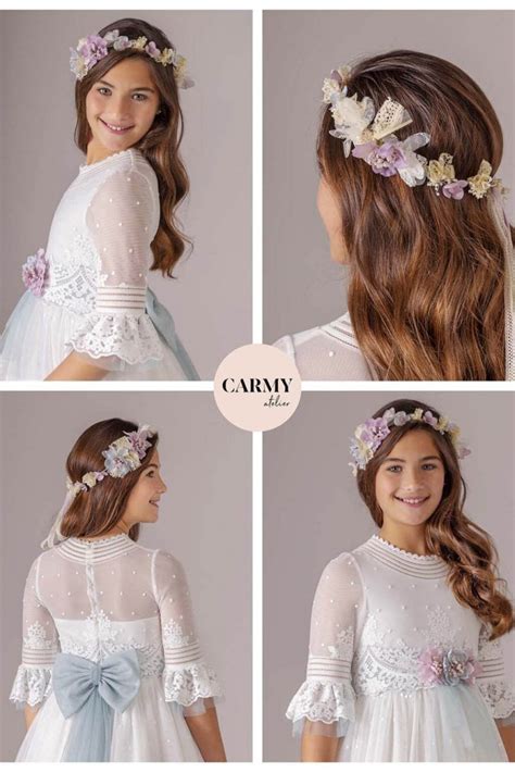 Vestido CARMY Romantico Tul 3620