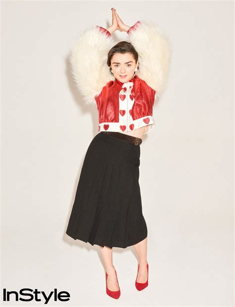 Maisie Williams at InStyle Magazine Photoshoot - Maisie Williams Photo ...