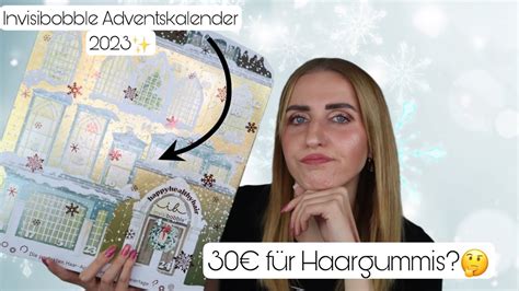 F R Haargummis Invisibobble Adventskalender Unboxing Youtube