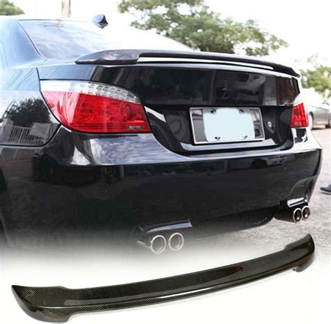 Mcarcar Kit Carbon Fiber Trunk Spoiler Fits For Bmw 5