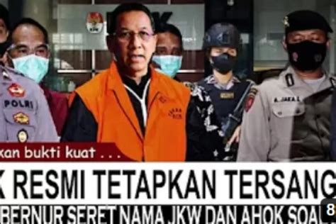 KPK Resmi Tetapkan Pj Gubernur Jakarta Heru Budi Tersangka Korupsi