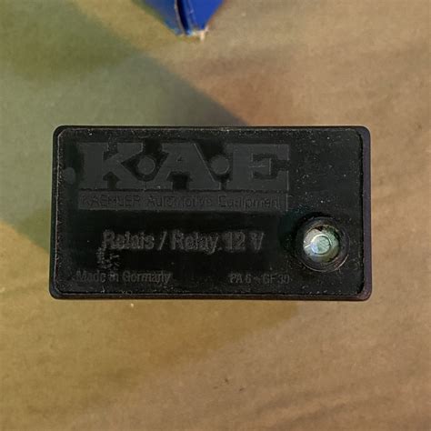 Original Nos Kae Fuel Pump Relay For Mercedes Benz R