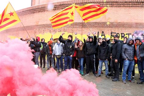 En libertad el detenido por las pintadas en la subdelegación del